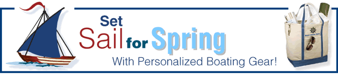 Personalized gifts for sailboaters