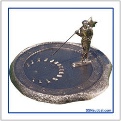 Golfer Sundial