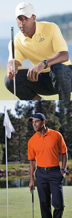 Nike Golf - Pique Knit Polo - Now you can sink the putt and look good too!