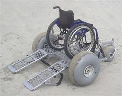 Platform Beach Dolly for Wheelchairs - Resorts can offer better amenities