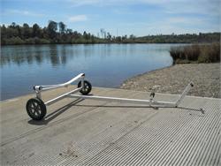 Boat Dolly with 15 inch Tuff Tire Wheels for a little extra payload.