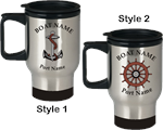 Stainless Steel Travel Coffee Mugs (Set of 4)