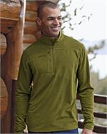 Eddie Bauer® - Grid Fleece Pullover - Enjoy the outdoors, Eddie Bauer Style