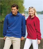 Sueded Finish 1/4-Zip Sweatshirt - Port Authority® - F292