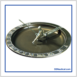 Fisherboy Sundial Birdbath