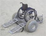 Platform Beach Dolly for Wheelchairs - Resorts can offer better amenities