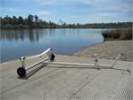 Boat Dolly with 10.2 inch Tuff Tire Wheels - Great for the boat ramp