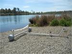 Boat Dolly with 11.7 inch Polyurethane Wheels - For smooth transport