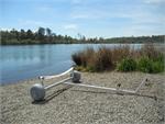 Boat Dolly with 16.5 inch Polyurethane Wheels - For your small fishing boat