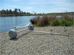 Boat Dolly with 19.3 inch Polyurethane Wheels - 500 pound payload welcome